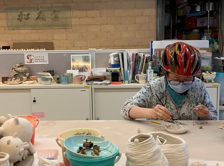 Hong Chi Trainee Chan Chau Hung: My dream is to teach others making pottery